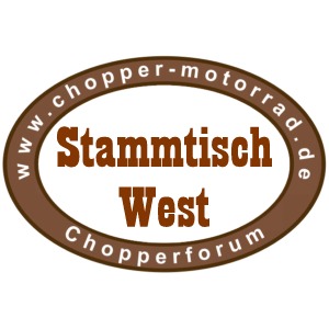 Chopper Motorrad Stammtisch West in Schleiden.