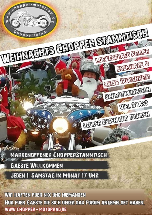 Weihnachts-Stammtisch am 06.12.2025