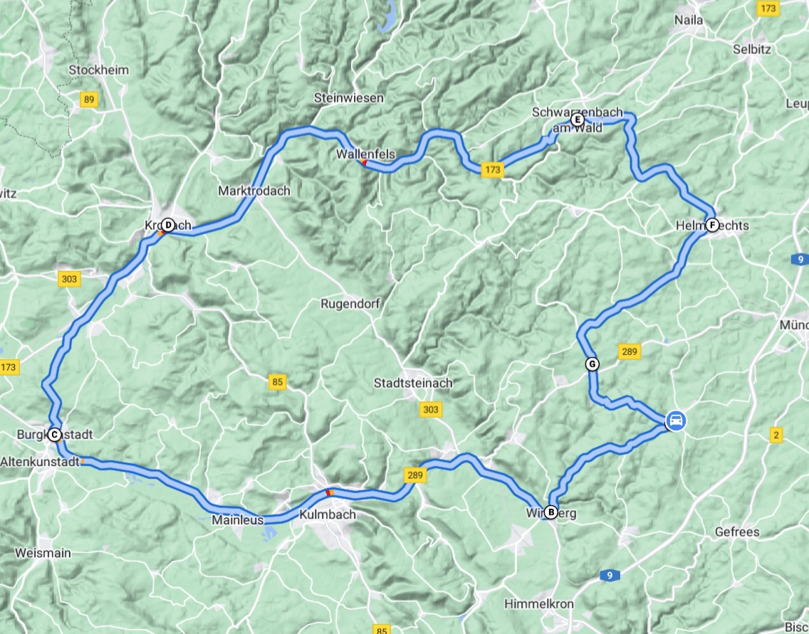 Kleine Frankenwaldtour